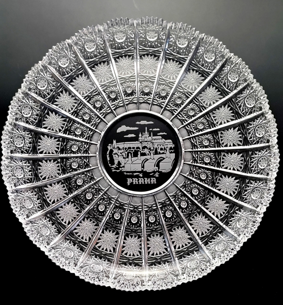 Broušený talíř 66025/305 PK-PRAHA